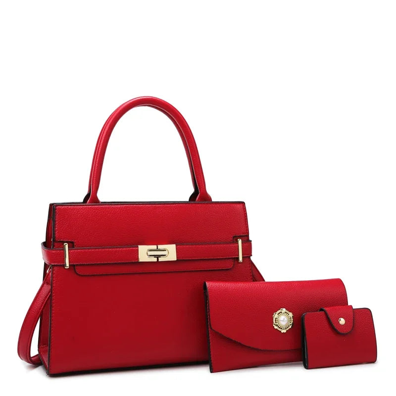 3 in 1 Luxury Shoulder Cross Body Bag