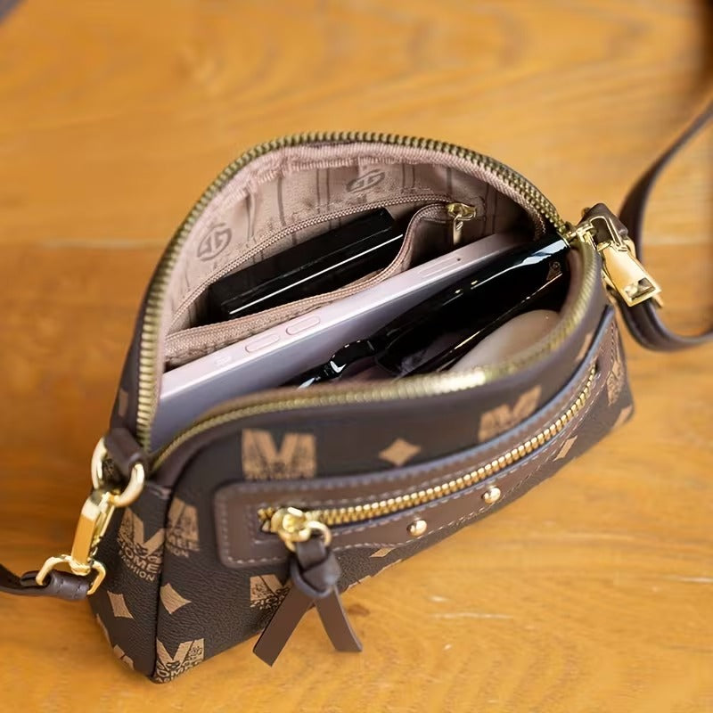 Versatile Large Capacity Phone Bag, Lightweight Crossbody Shoulder Bag(Rs-1995)