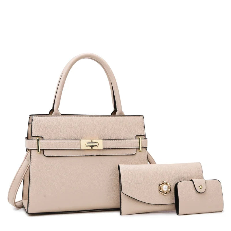3 in 1 Luxury Shoulder Cross Body Bag