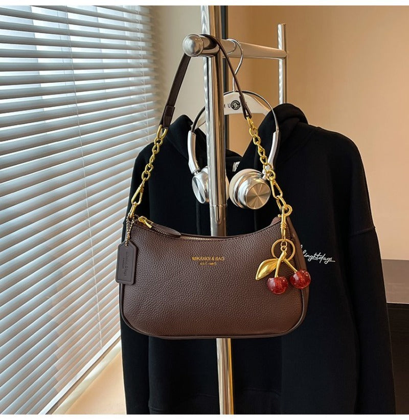 Cherry Pendant Premium Luxury Shoulder Bag