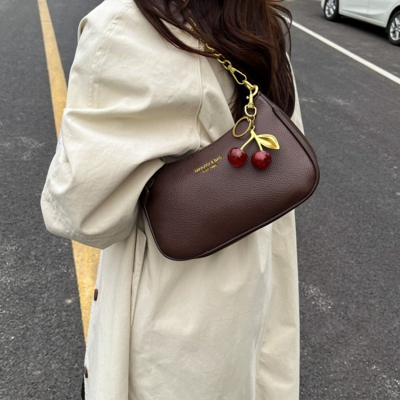Cherry Pendant Premium Luxury Shoulder Bag