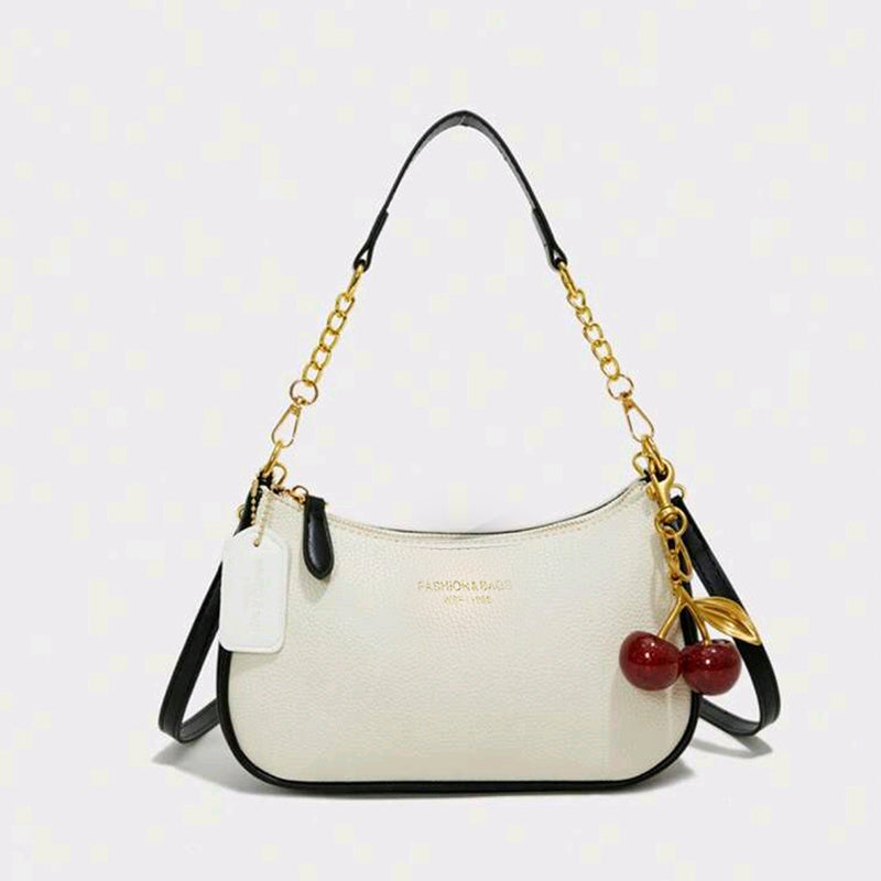 Cherry Pendant Cross Body Bag