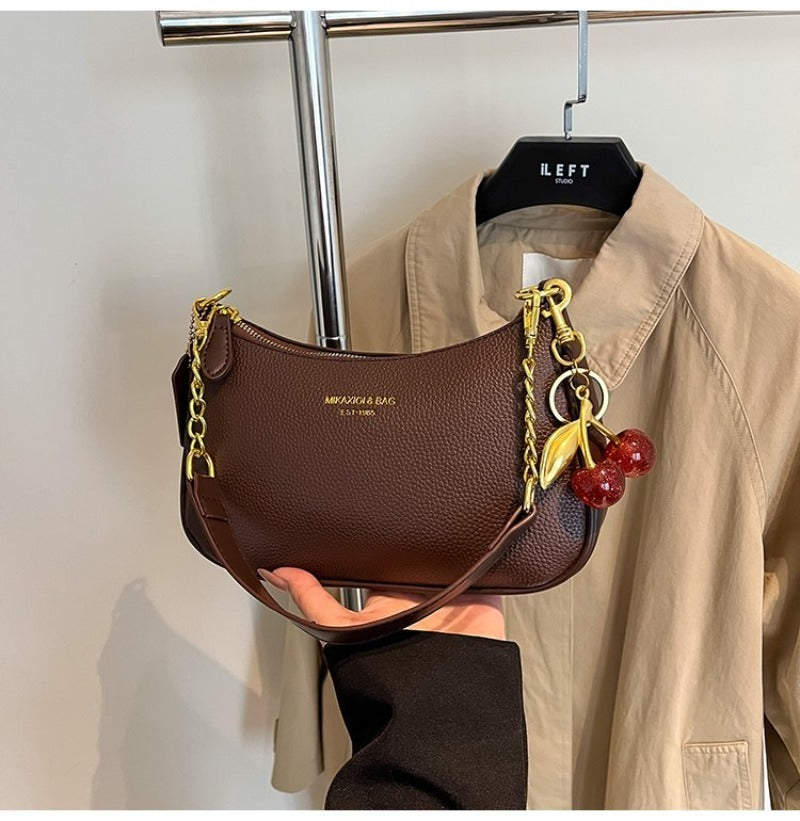 Cherry Pendant Premium Luxury Shoulder Bag