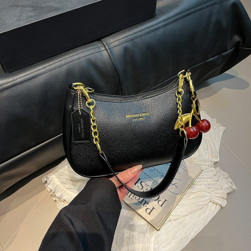 Cherry Pendant Premium Luxury Shoulder Bag