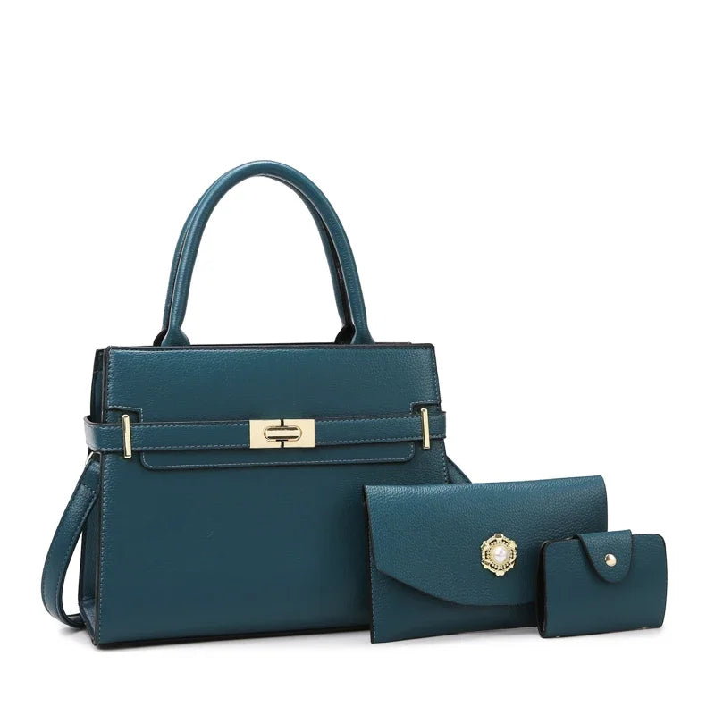 3 in 1 Luxury Shoulder Cross Body Bag