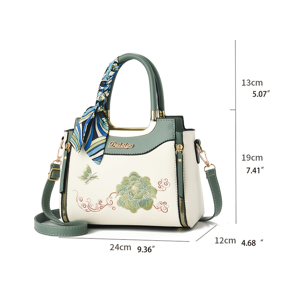 Embroidered Handbag (Made in Malaysia) RS-2495